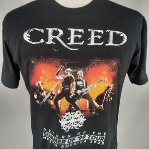 2025 Creed Return Of The Summer Of 99 Tour T-Shirt Men's L North American Tour